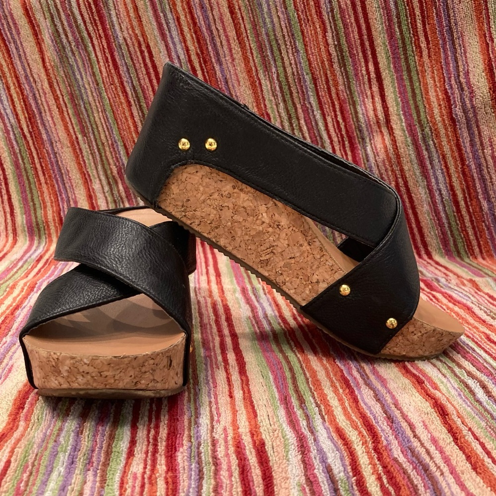 Cork Platform Sandals